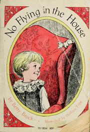 Cover of No flying in the house by Betty Brock