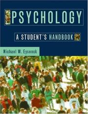 Cover of Psychology by Michael W. Eysenck