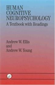 Cover of Human cognitive neuropsychology by Andrew W. Ellis