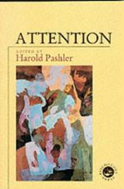Cover of Attention by Harold Pashler