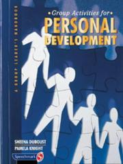 Cover of Group Activities for Personal Development by Sheena Duboust