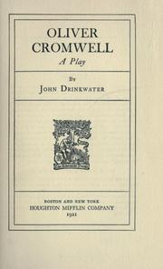 Cover of Oliver Cromwell by John Drinkwater