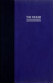 Cover of One of Us by Tom Wicker