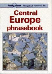 Front cover of Central Europe phrasebook by Chris Andrews