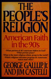 Cover of The people's religion by George Gallup, Jr.