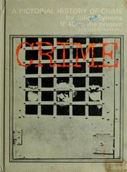 Cover of A pictorial history of crime by Julian Symons
