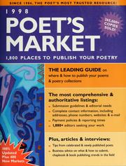 Cover of Poet's market, 1998 by Martin