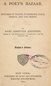 Cover of Digters bazar by Hans Christian Andersen