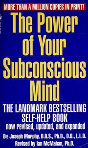 Cover of The Power of Your Subconscious Mind by Joseph Murphy