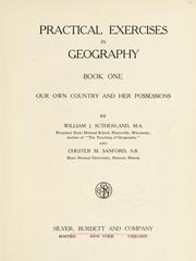 Cover of Practical exercises in geography by Sutherland, William J.