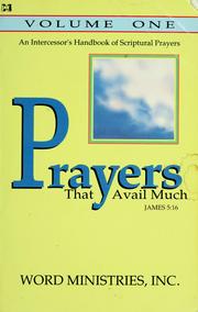 Front cover of Prayers that avail much by Ministries Staff Word