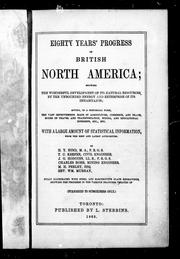 Cover of Eighty years' progress of British North America by Hind, Henry Youle