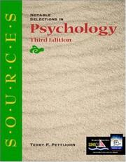 Front cover of Sources by Terry F. Pettijohn