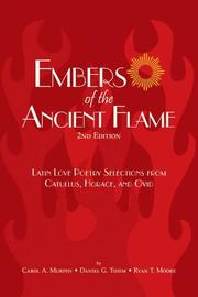 Front cover of Embers of the ancient flame by Carol A. Murphy
