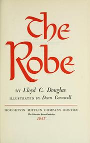 Cover of The Robe by Lloyd C. Douglas