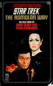 Front cover of Star Trek - Rihannsu - The Romulan Way by Diane Duane