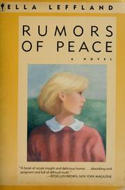 Cover of Rumors of peace by Ella Leffland