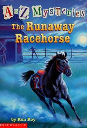 Front cover of The Runaway Racehorse by Ron Roy