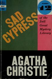 Cover of Sad Cypress by Agatha Christie