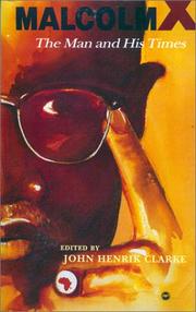 Cover of Malcolm X by John Henrik Clarke
