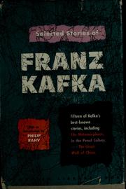 Cover of Selected short stories by Franz Kafka