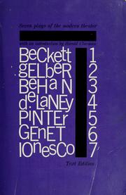 Front cover of Seven plays of the modern theater. by [author not identified]