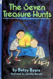 Front cover of The seven treasure hunts by Betsy Cromer Byars