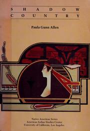 Front cover of Shadow country by Paula Gunn Allen