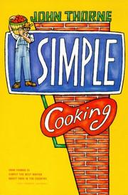 Cover of Simple Cooking by John Thorne