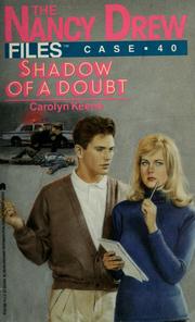 Front cover of Shadow of a doubt by Carolyn Keene