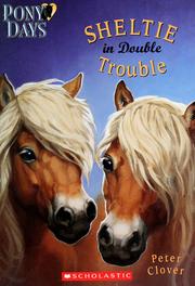 Cover of Sheltie in double trouble by Peter Clover