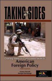 Front cover of Taking Sides: Clashing Views on Controversial Issues in American Foreign Policy (Taking Sides : Clashing Views on Controversial Issues in American Foreign Policy) by Andrew Bennett