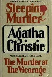 Front cover of Sleeping murder & The murder at the vicarage by Agatha Christie