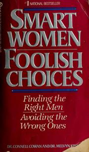 Cover of Smart women, foolish choices by Connell Cowan