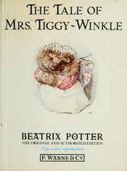 Front cover of The Tale of Mrs. Tiggy-Winkle by Beatrix Potter
