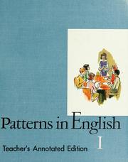 Cover of Patterns in English by Unknown