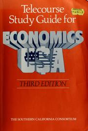 Front cover of Telecourse study guide for Economics U$A by Edwin Mansfield