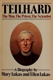 Cover of Teilhard by Mary Lukas