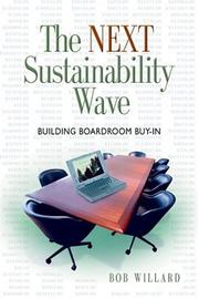 Cover of The Next Sustainability Wave by Bob Willard