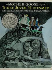 Front cover of Three jovial huntsmen by Susan Jeffers