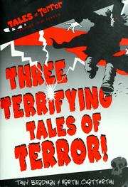 Front cover of Three terrifying tales of terror! by Tony Bradman