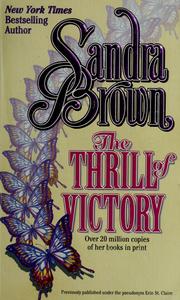 Front cover of The thrill of victory by Sandra Brown