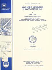 Cover of Wave height distributions in multiple-peaked seas by Long, Charles E.