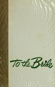 Cover of To the bride. by Dorothy M. Hurst