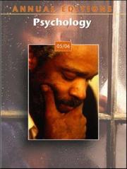 Cover of Annual Editions by Karen G Duffy