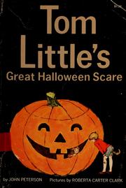 Front cover of Tom Little's great Halloween scare by John Peterson