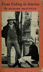 Cover of Trout Fishing in America by Richard Brautigan