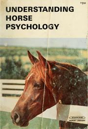 Front cover of Understanding horse psychology. by Bill Weikel