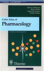 Front cover of Color atlas of pharmacology by Heinz Lüllmann