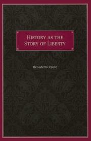 Front cover of Storia come pensiero e come azione by Benedetto Croce